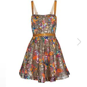 Bronx and Banco Mademoiselle Floral Mini Dress